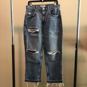 We The Free High Waisted Mom Jeans